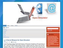 Tablet Screenshot of openemulator.org
